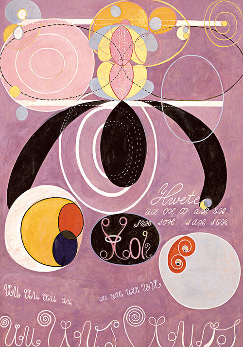 Reproduction de L’âge adulte par Hilma af Klint en puzzle