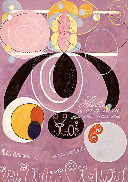 Reproduction de L’âge adulte par Hilma af Klint en puzzle