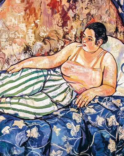 Reproduction de La chambre bleue par Suzanne Valadon en puzzle