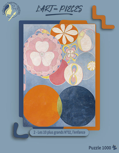 Boîte officielle du puzzle L’enfance - Hilma af Klint