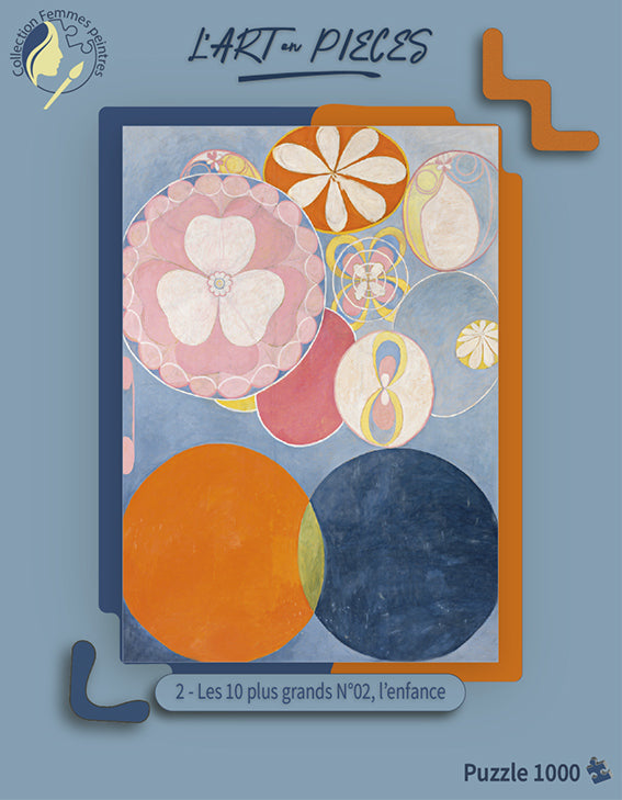 Boîte officielle du puzzle L’enfance - Hilma af Klint