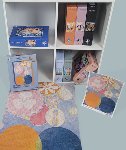 2 -  Les 10 plus grands N°02 L’enfance, AF KLINT - Puzzle 1000 pièces