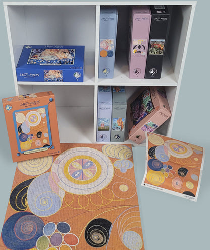 3 - Les 10 plus grands N°03 La jeunesse, AF KLINT - Puzzle 1000 pièces