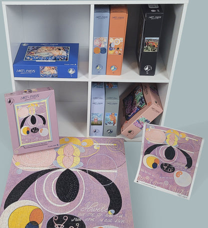 4 - Les 10 plus grands N°06 L’âge adulte, AF KLINT - Puzzle 1000 pièces