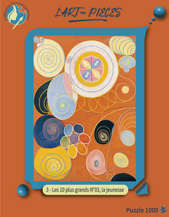 Boîte officielle du puzzle La jeunesse - Hilma af Klint