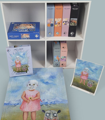 6 - L'enfant au masque funéraire - Une innocence sacrifiée - Puzzle 1000 pièces