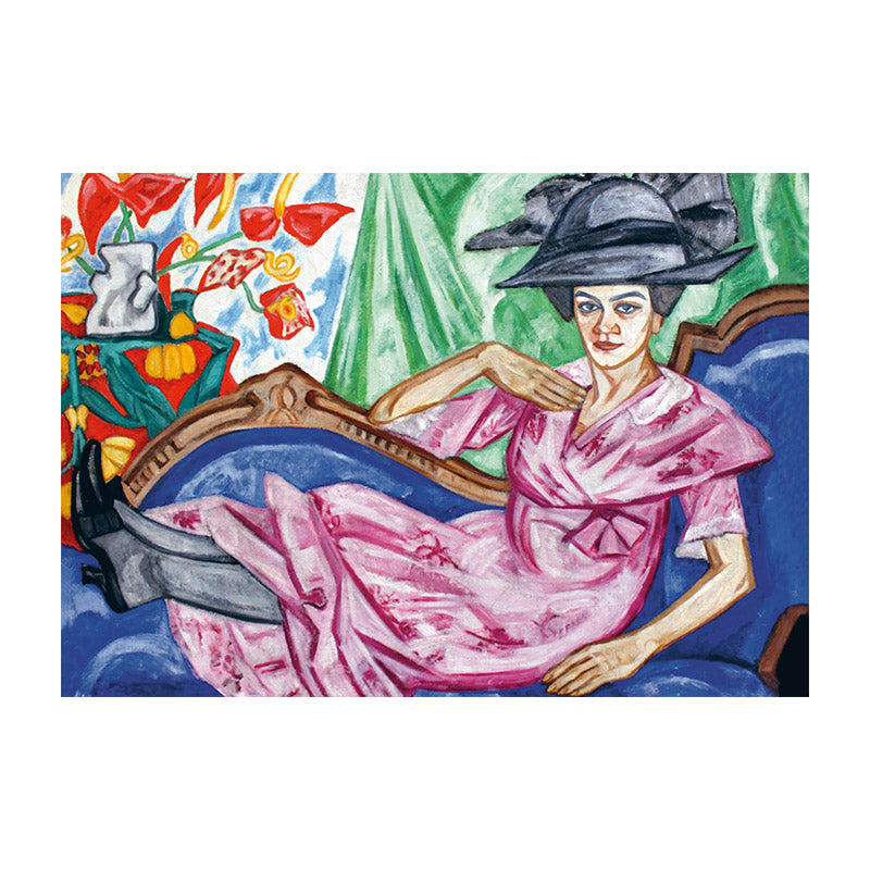 8 - La Pink Lady, Olga Rozanova - Puzzle 1000 pièces