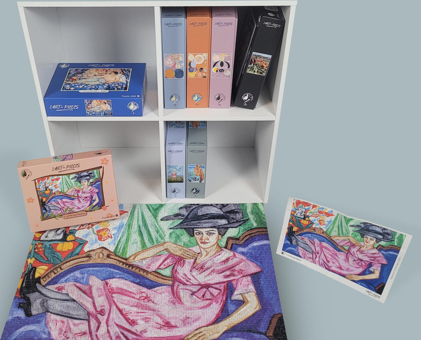 8 - La Pink Lady, Olga Rozanova - Puzzle 1000 pièces