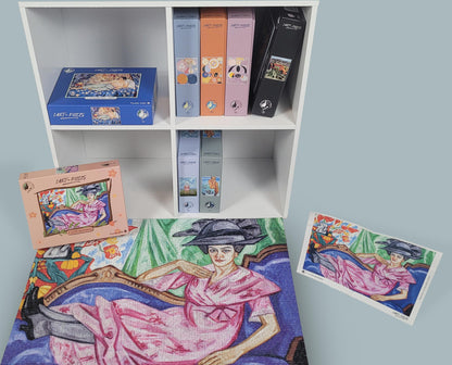 8 - La Pink Lady, Olga Rozanova - Puzzle 1000 pièces