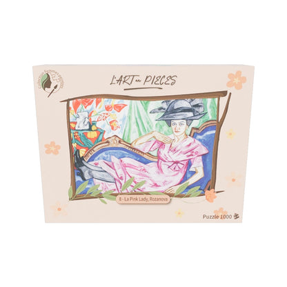 8 - La Pink Lady, Olga Rozanova - Puzzle 1000 pièces