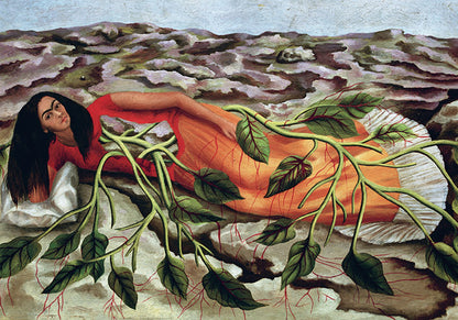 Reproduction de racines par Frida Kahlo en puzzle