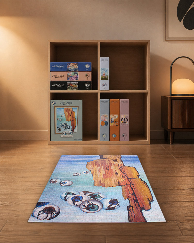 Puzzle d’art le reste de la nuit de Toyen dans une bibliothèque