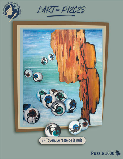 Boîte officielle du puzzle le reste de la nuit - toyen