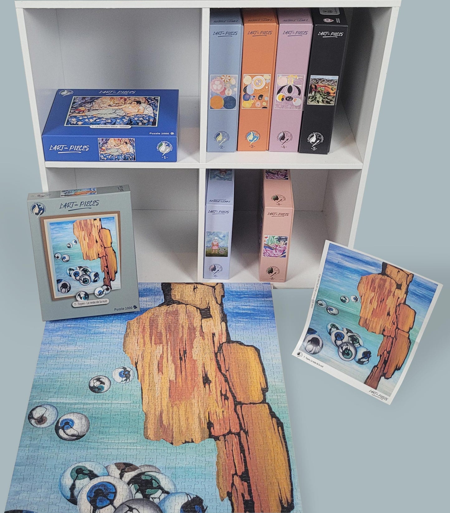 7 - Toyen, Le reste de la nuit - Puzzle 1000 pièces